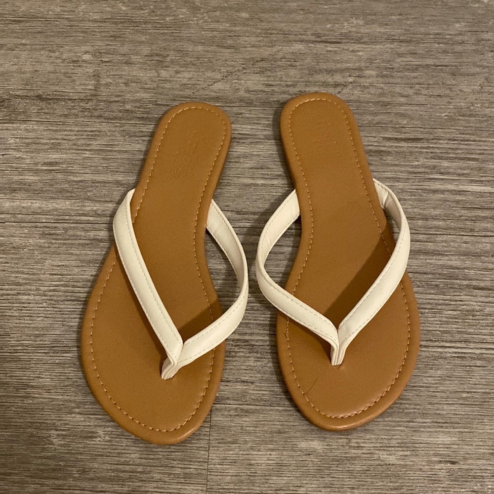 White Summer Sandals
